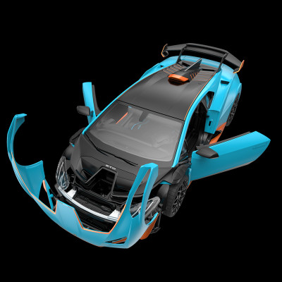 Đồ Chơi RASTAR Xe R/C 1:14 Lamborghini Huracan Sto R98700