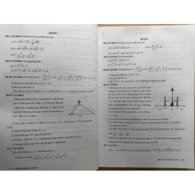 Sách - Bộ đề kiểm tra Toán 9 ( Theo định hướng phát triển năng lực)