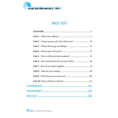 Sách - Em Học Giỏi Tiếng Anh Lớp 5 - Tập 1 - Minh Thắng