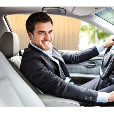 Bộ Combo 4 Rèm Vải Thông Minh Che Nắng Cách Nhiệt 4 Cánh Cửa Xe Hơi, Ô Tô