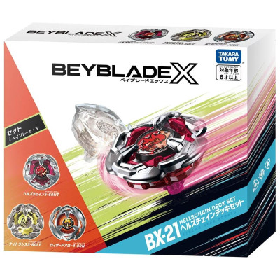 Bộ 3 Con Quay BX-21 Battle Deck Set L - Beyblade X 913085