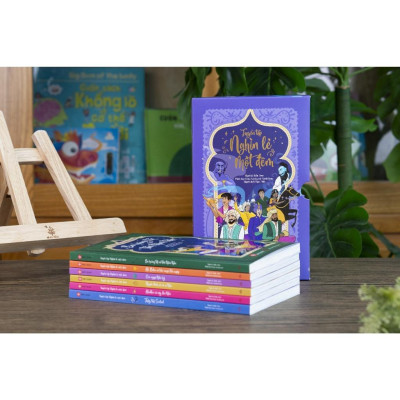 Hộp sách 6 tập - Nghìn lẻ một đêm - Đinh Tị Books