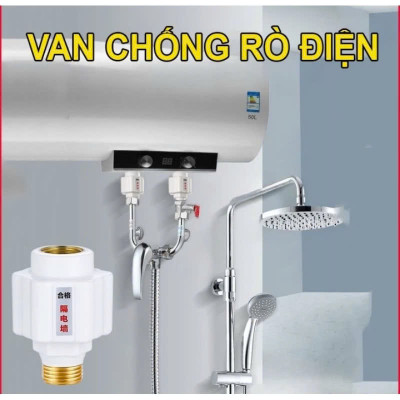 Bộ 2 Cái Van Chống Giật Bình Nóng Lạnh – Zen Đồng Chịu Nhiệt, Chống Rò Điện Hiệu Quả, Loại Tốt