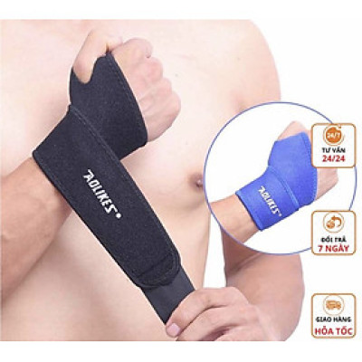 Quấn bảo vệ cổ tay  A-7937 hỗ trợ nẹp xương ống khớp cổ tay pressure adjustable wrist support(1 Đôi)