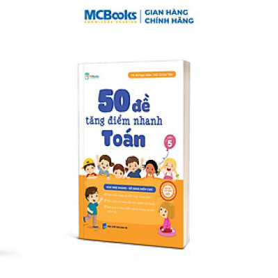 Sách - 50 Đề Tăng Điểm Nhanh Toán Lớp 5