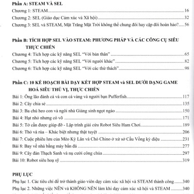 Kết Hợp Giáo Dục STEAM Và Giáo Dục Cảm Xúc Xã Hội SEL Dành Cho Tiểu Học Và Mầm Non - HA