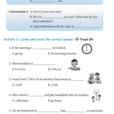 Chinh Phục 4 Kỹ Năng Tiếng Anh Nghe - Nói - Đọc - Viết Lớp 4 Tập 2