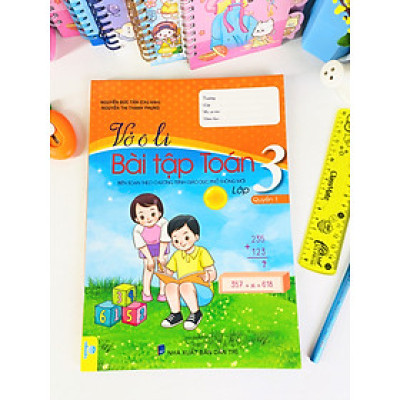 Sách - Vở Ô Li Bài Tập Toán 3 (Biên Soạn theo CT GDPT mới) - ndbooks
