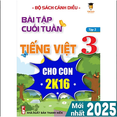 Sách Bài tập cuối tuần Tiếng Việt lớp 3 Cánh diều (Học kì 2) VietJack
