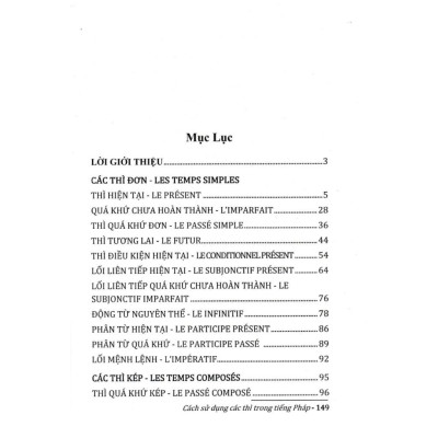 Sách - Cách Sử Dụng Các Thì Trong Tiếng Pháp - Lê Minh Cẩn - Hồng Ân