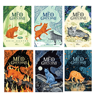 Combo Mèo Chiến Binh (Trọn Bộ 06 Tập)