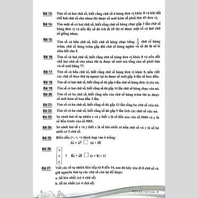 450 Bài Tập Toán Lớp 4 - Bồi Dưỡng Học Sinh Khá Giỏi (Theo Chương Trình Giáo Dục Phổ Thông Mới)