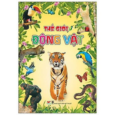 Sách - Quyển Tranh - Thế Giới Động Vật - Tân Việt Books