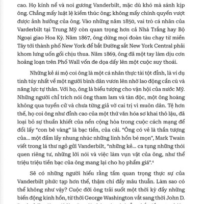 The First Tycoon - Tài Phiệt Đầu Tiên Của Nước Mỹ Vanderbilt - Bìa Cứng