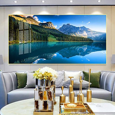 Tranh mica cao cấp Núi non trập trùng - MK049