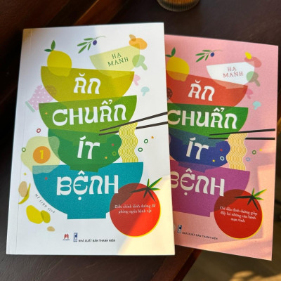 Sách -  Ăn Chuẩn Ít Bệnh (Combo 2 cuốn)  - Sách kỹ năng chăm sóc sức khoẻ - (Tái bản 2023) 2H Books