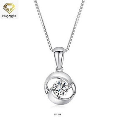 Dây chuyền bạc 925 Huệ Ngân - Vòng tròn may mắn PP1288