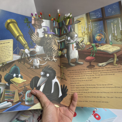 (Bìa mềm, in màu toàn bộ) BỘ 5 CUỐN SÁCH NEVIO – CHÚ CHUỘT CAN ĐẢM - Matthias von Bornstädt -  Hạnh Dung dịch - Thái Hà - NXB Lao Động