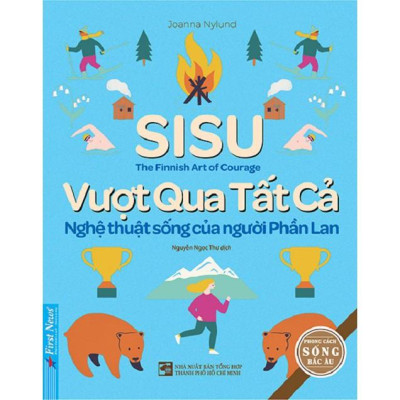 Sách - Combo Lagom + Sisu + Hygge + Ikigai + Sống thanh thản như người Thụy Điển - FirstNews