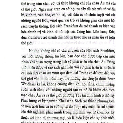 Lịch Sử Hội Sách Frankfurt