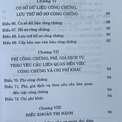 Luật Công Chứng Năm 2024