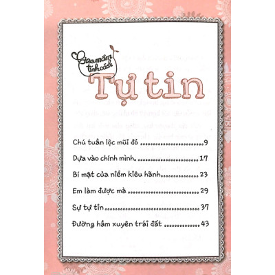 Sách Gieo Mầm Tính Cách - Tự Tin