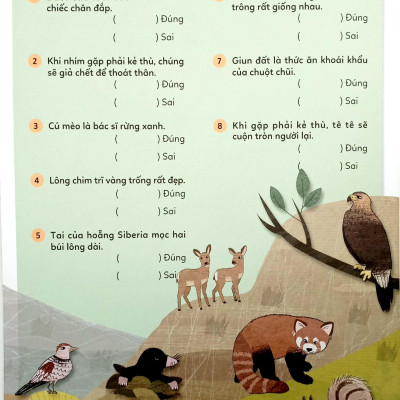 Sticker Bước Vào Thế Giới Thiên Nhiên Kỳ Thú - Tập 2 - Bí Mật Rừng Rậm