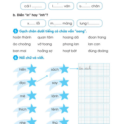 Bài Tập Bổ Trợ Tiếng Việt Cơ Bản Và Nâng Cao Lớp 1 - Tập 2 _MEGA