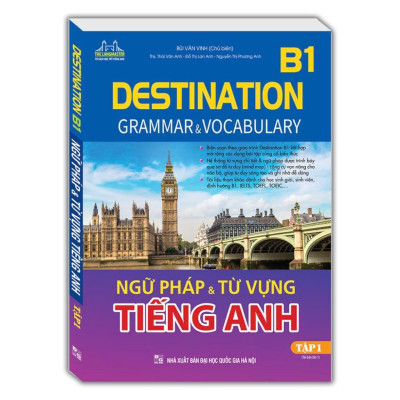 Sách - Destination B1 - Ngữ Pháp Và Từ Vựng Tiếng Anh - Combo 2 Tập - Minh Thắng