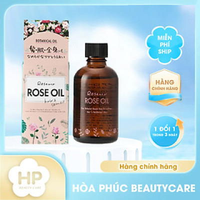 Tinh Dầu Dưỡng Da Và Tóc Chiết Xuất Hoa Hồng Rosenoa Rose Oil 60 mL