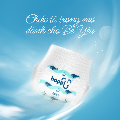 Tã / bỉm quần Hoppi AirDream Diaper số lượng M 44 / L 38 / XL 32 / XXL 28 miếng