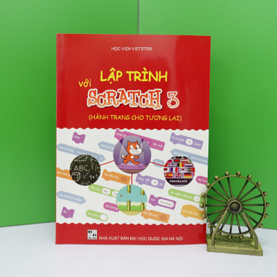 Combo 3 sách hướng dẫn học lập trình Scratch cho học sinh lớp 6