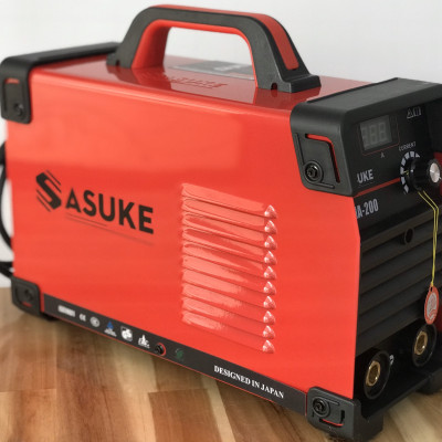 Máy hàn que điện tử Sasuke MMA-200 (Hàn que 1.6-4.0mm, hiệu suất tối đa que 3.2mm)-Hàng chính hãng