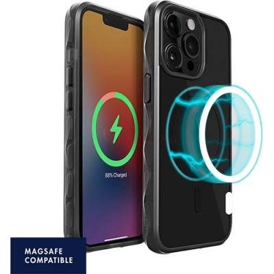 Ốp lưng chống sốc hỗ trợ sạc không dây Laut Crystal Matter dành cho iPhone 13/13 Pro/13 Pro Max - Hàng chính hãng