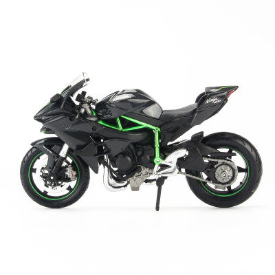 Mô Hình Xe Kawasaki Ninja H2R Black 1:12 Maisto MH-31101-14