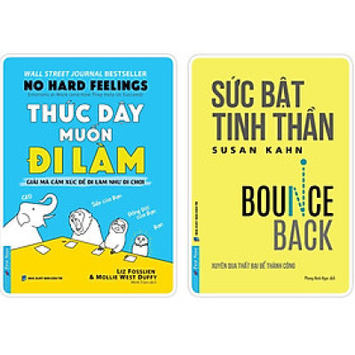 Sách Combo Sức Bật Tinh Thần + Thức Dậy Muốn Đi Làm First News