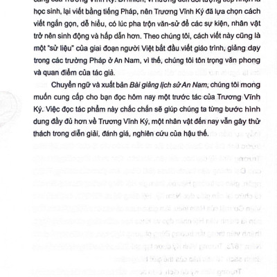 Bài Giảng Lịch Sử An Nam