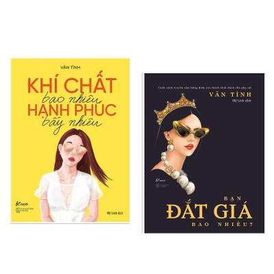 Combo Bạn Đắt Giá Bao Nhiêu? (Tái Bản 2019) + Khí Chất Bao Nhiêu, Hạnh Phúc Bấy Nhiêu (Bộ 2 Cuốn)