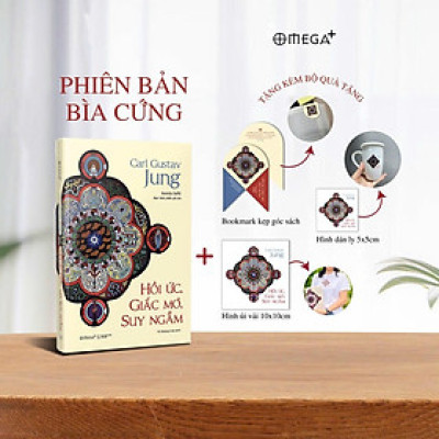 (Bìa cứng, Tặng bookmark + hình dán + hình ủi vải) HỒI ỨC, GIẤC MƠ, SUY NGẪM - Carl Gustav Jung – Omega Plus