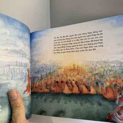 (Minh hoạ màu) CHUYỆN KỂ VỀ CUỘC ĐỜI ĐỨC PHẬT - Heather Sanche – Kiều Anh Tú dịch - Thái Hà Books