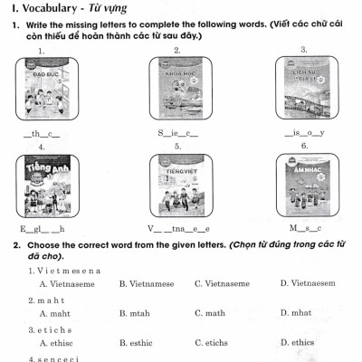 Bài Tập Tiếng Anh 5 - Có Đáp Án (Bám Sát SGK I Learn Smart Start) - HA
