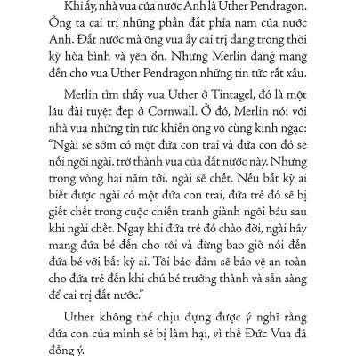 Sách Illustrated Classics - Truyện Kinh Điển Minh Họa - Vua Athur