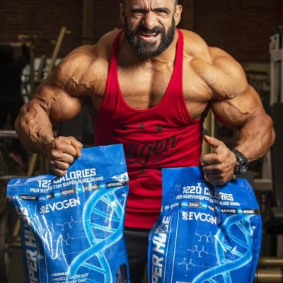 [Chính hãng] Evogen Super Huge (5.4KG), Sữa Tăng Cân & Cơ Nạc Cao Cấp, 50g Protein, 22g EAA, 10g BCAA, Potent Evozyme