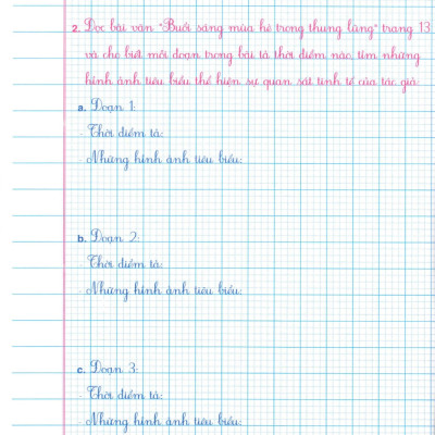 Vở Ô Li Bài Tập Tiếng Việt 5 (Bám Sát SGK Cánh Diều) (HA)