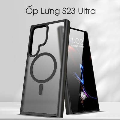 Ốp lưng nhám sạc từ tính cho Samsung S25 Ultra , S24 Ultra hiệu Likgus PC Ultra-thin Frosted Magnetic Case - Hàng nhập khẩu