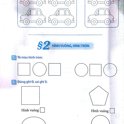 Sách: Bài Tập Trắc Nghiệm Và Đề Tự Kiểm Tra Toán Lớp 1 -Bỗ Trợ Kiến thức Sách Giáo Khoa