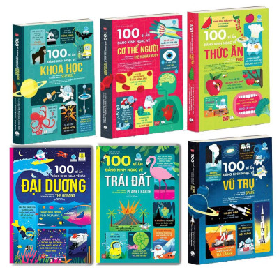 Sách: 100 bí ẩn đáng kinh ngạc về các đại dương - 100 things to know ablout the oceans