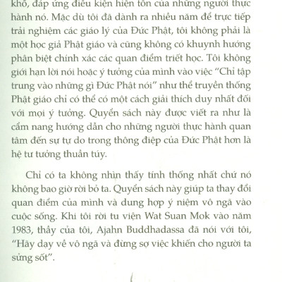 Buông Bỏ Bản Ngã - Giáo Lý Giải Thoát Của Đức Phật Về Vô Ngã - Rodney Smith; Thế Anh dịch