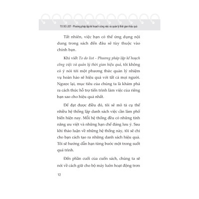 To Do List - Phương Pháp Lập Kế Hoạch Công Việc Và Quản Lý Thời Gian Hiệu Quả - 1980
