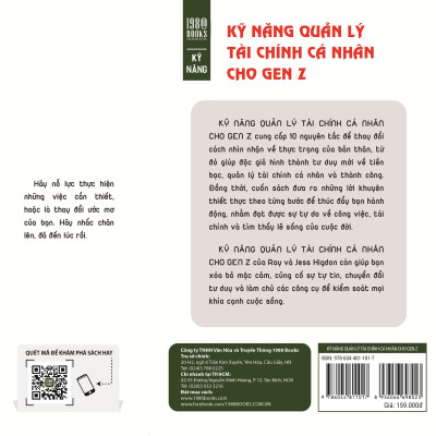 Sách - Kỹ Năng Quản Lý Tài Chính Cho Gen Z - Ray & Jessica Higdon
